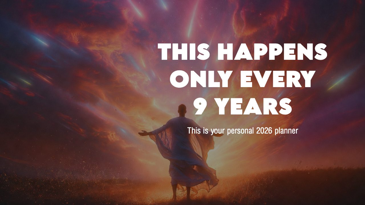 2026 Is a Universal Year 1: Why the Next 9 Years Will Rewrite Everything You Know About Success Year 1: 2026 Fire Horse Year