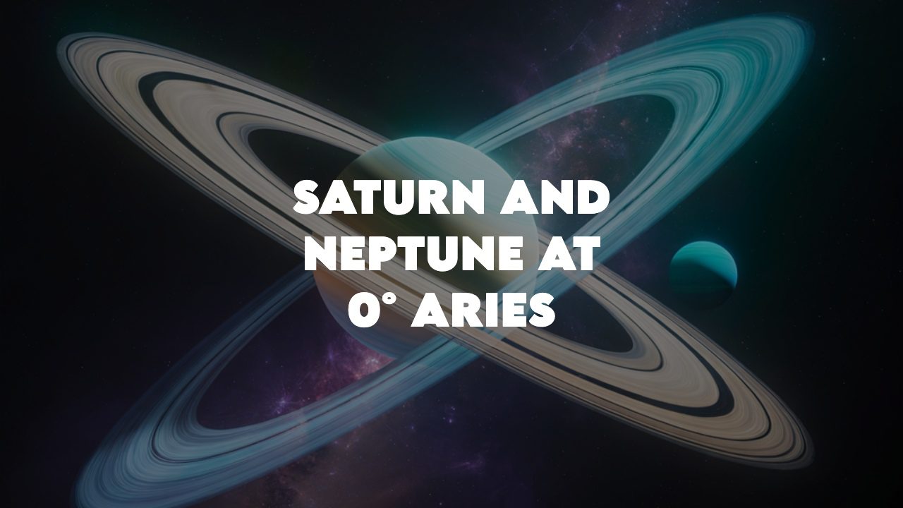 The Saturn-Neptune Conjunction in Aries: What It Means for Your Rising Sign (2026–2027) Saturn-Neptune Conjunction